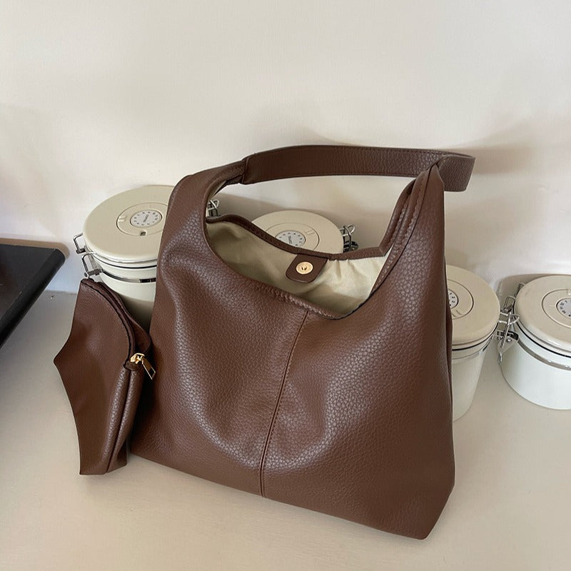 Trendy Korean Underarm Tote Bag – Spacious & Stylish