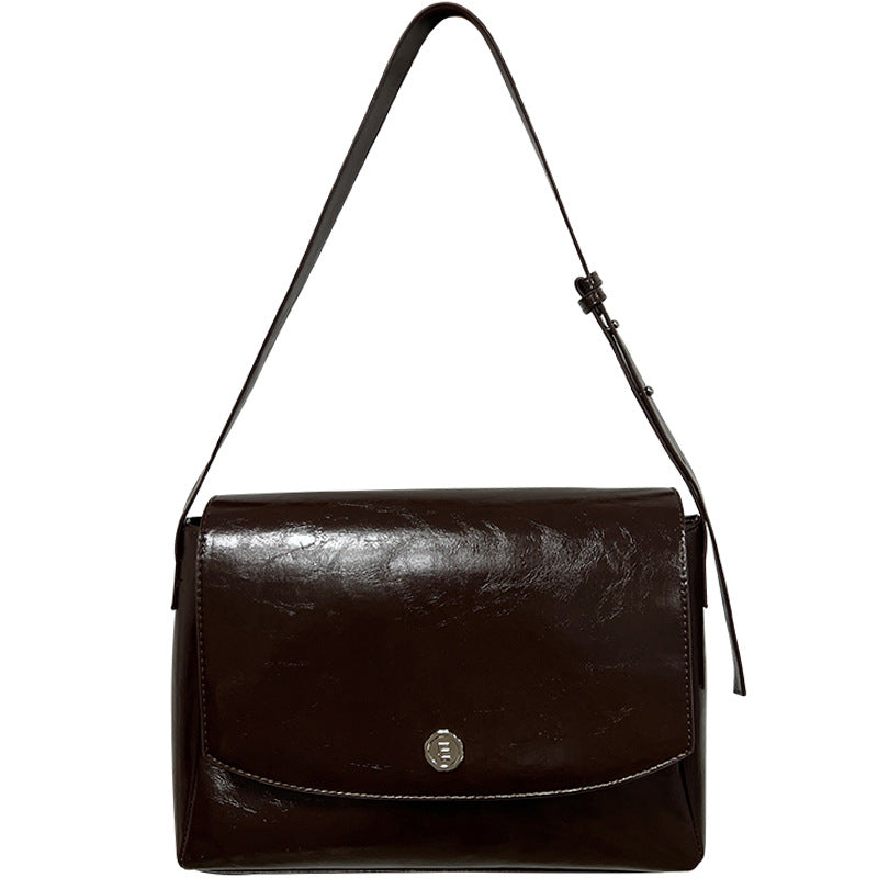 Retro Large-Capacity Briefcase – Trendy & Versatile