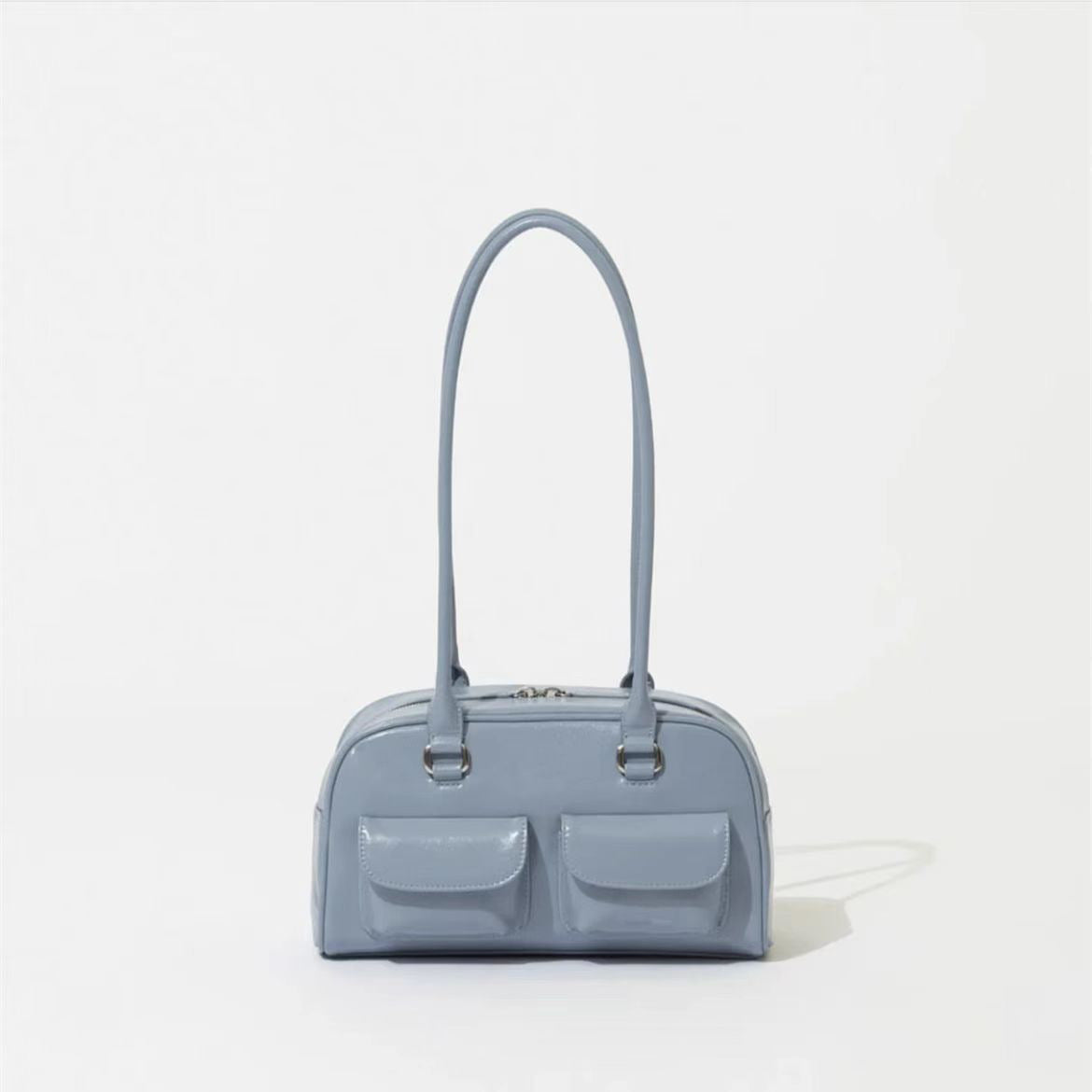Oil Wax Leather Double Bag – Retro & Versatile