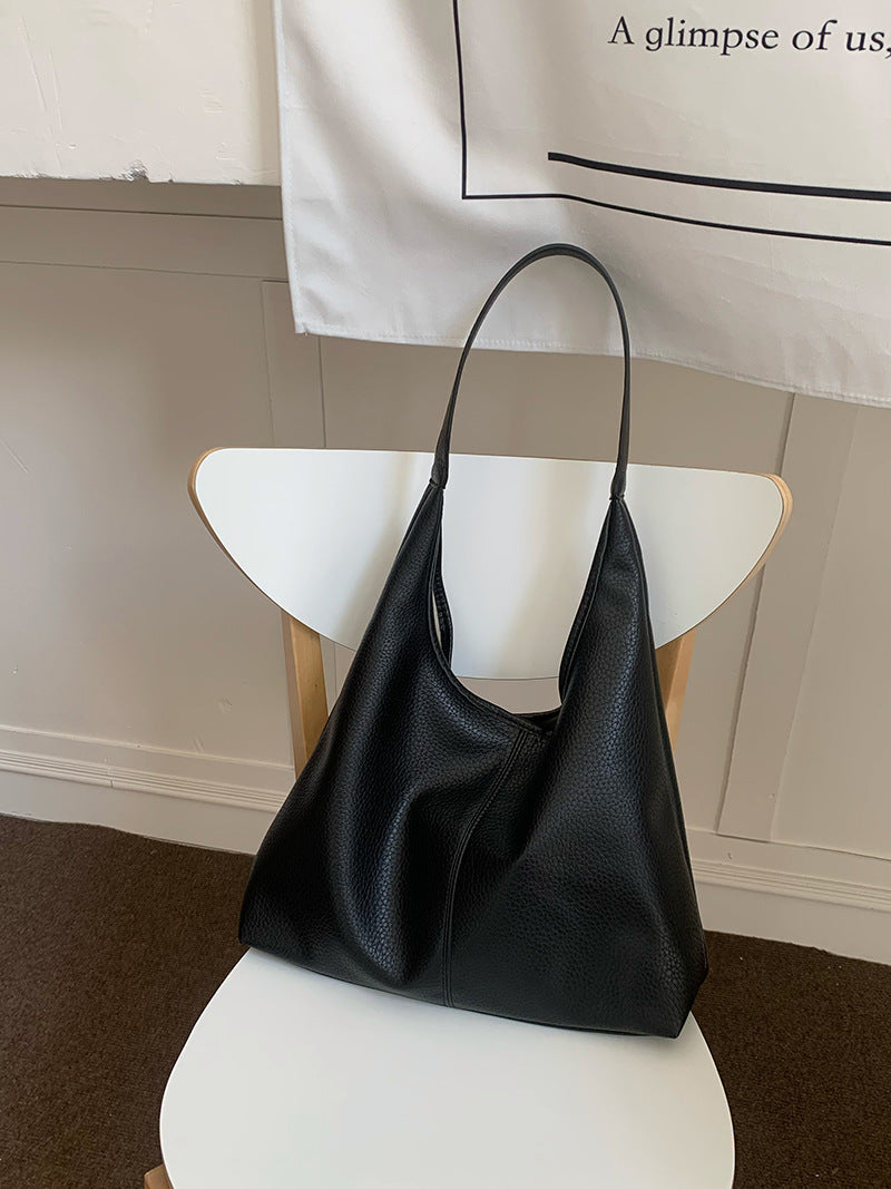 Trendy Korean Underarm Tote Bag – Spacious & Stylish