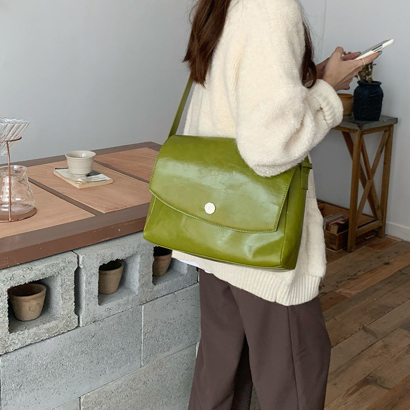 Retro Large-Capacity Briefcase – Trendy & Versatile